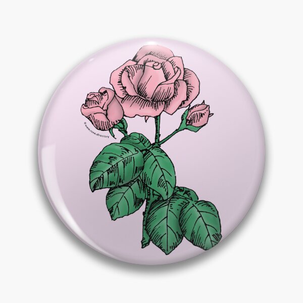 Item preview, Light Pink High-Centered Rose Bloom Semi-Double 8-15 Petals In 2 Rows designed and sold by Rachael Taylor.