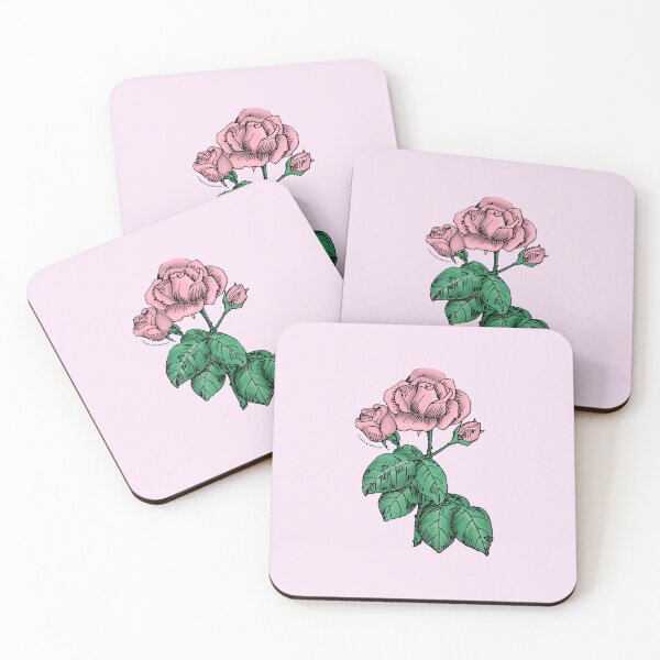 Item preview, Light Pink High-Centered Rose Bloom Semi-Double 8-15 Petals In 2 Rows designed and sold by Rachael Taylor.