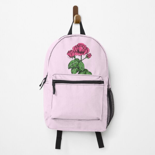 Item preview, Mid Pink High-Centered Rose Bloom Semi-Double 8-15 Petals In 2 Rows designed and sold by Rachael Taylor.
