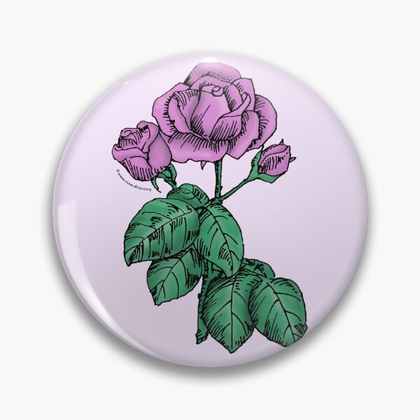 Item preview, Purple High-Centered Rose Bloom Semi-Double 8-15 Petals In 2 Rows designed and sold by Rachael Taylor.