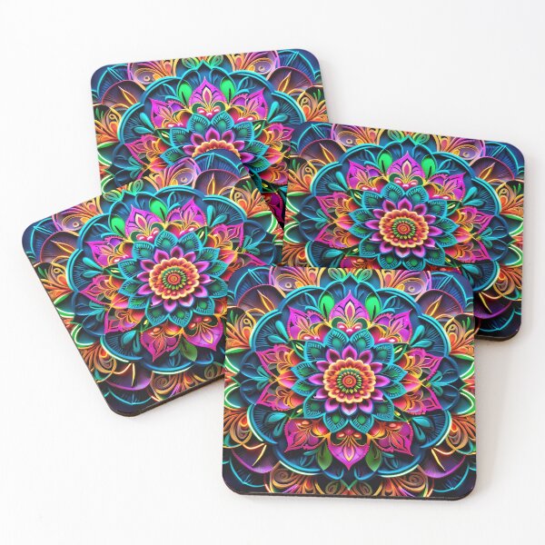 Item preview, Abstract Indian Mandala Pattern designed and sold by TheArtOfPat.