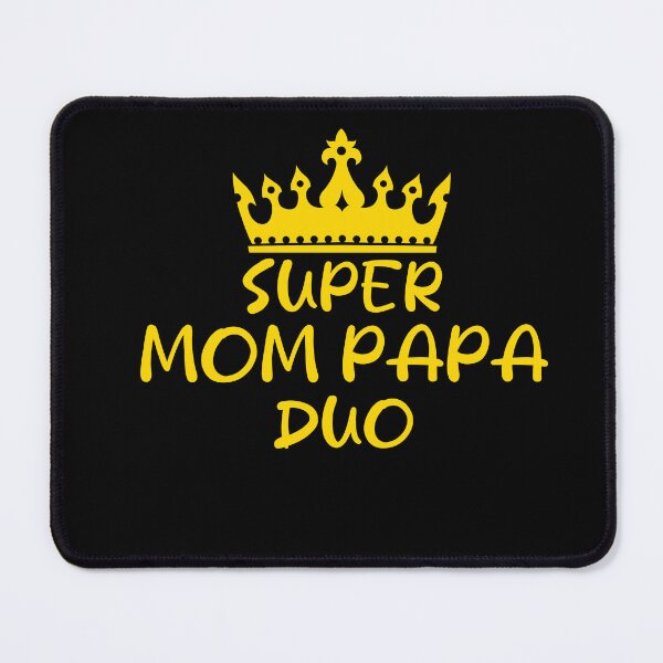 Item preview, Super Mom Dad Duo designed and sold by PrintableByZaah.