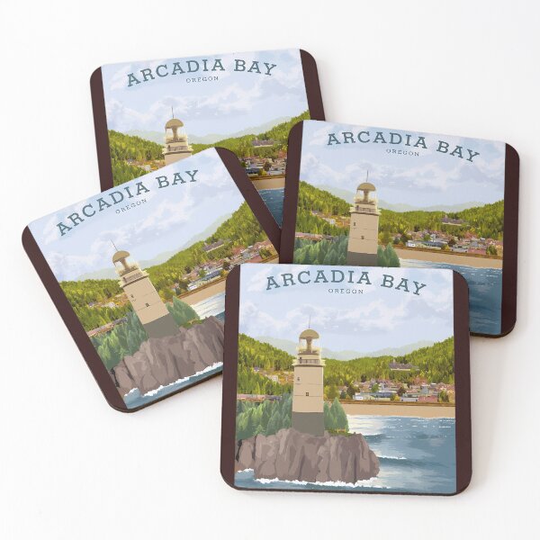 Item preview,  Life Is Strange Arcadia Bay Travel Poster Day designed and sold by JorgeMedna.