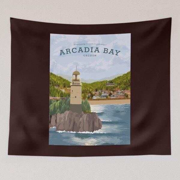 Item preview,  Life Is Strange Arcadia Bay Travel Poster Day designed and sold by JorgeMedna.
