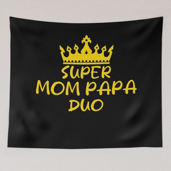 Item preview, Super Mom Dad Duo designed and sold by PrintableByZaah.
