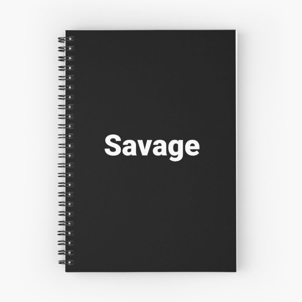 Item preview, Savage designed and sold by Text-based T-Shirts and Gifts.