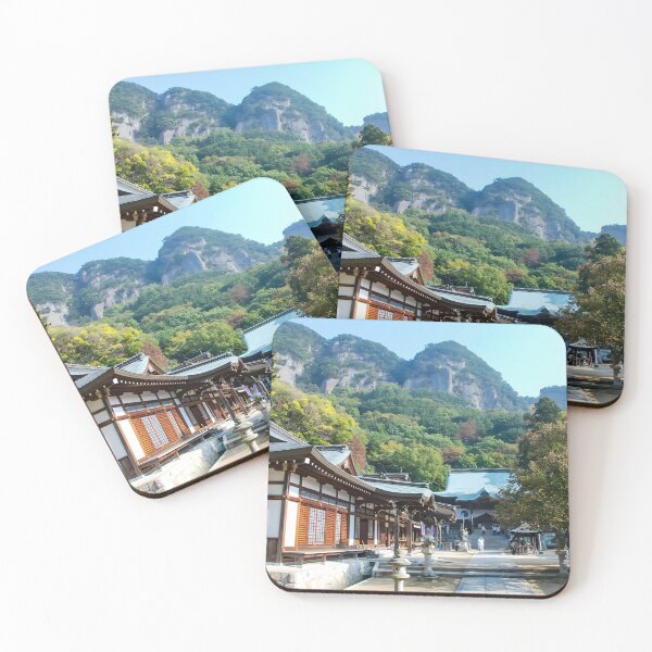 Item preview, Temple 85 - Yakuri-ji - Courtyard and main hall designed and sold by Japaholic.