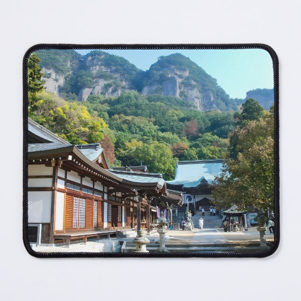 Item preview, Temple 85 - Yakuri-ji - Courtyard and main hall designed and sold by Japaholic.