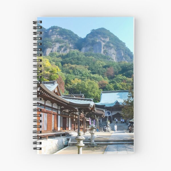Item preview, Temple 85 - Yakuri-ji - Courtyard and main hall designed and sold by Japaholic.