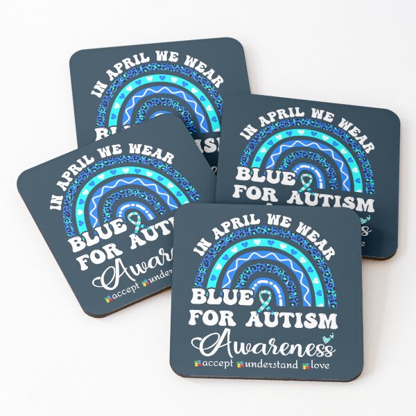 Item preview, IN april we wear BLUE for autism awareness designed and sold by XYDstore.
