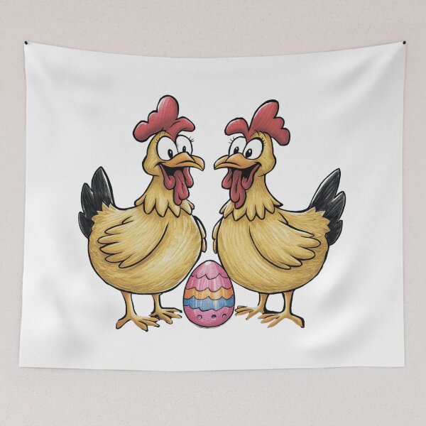 Item preview, Adorable chickens and Easter egg designed and sold by MagelliShop.