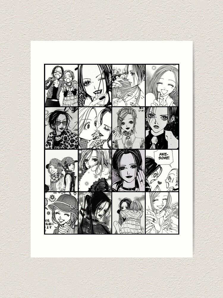 Nana x Hachi Manga Panel collage 2