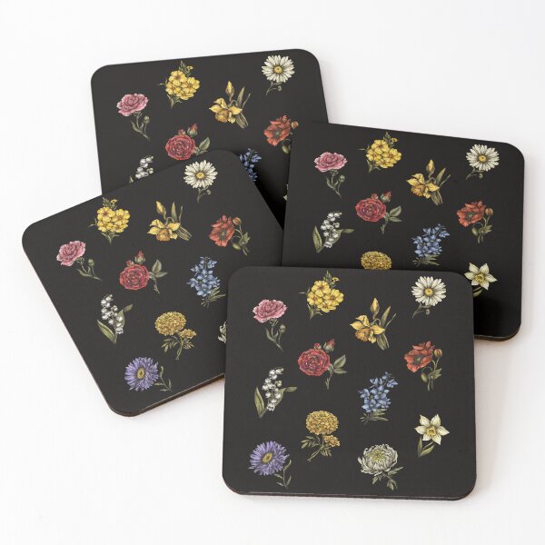 Item preview, 12 Birth Month Flowers designed and sold by patternjp.