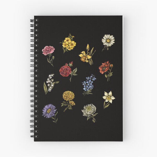 Item preview, 12 Birth Month Flowers designed and sold by patternjp.