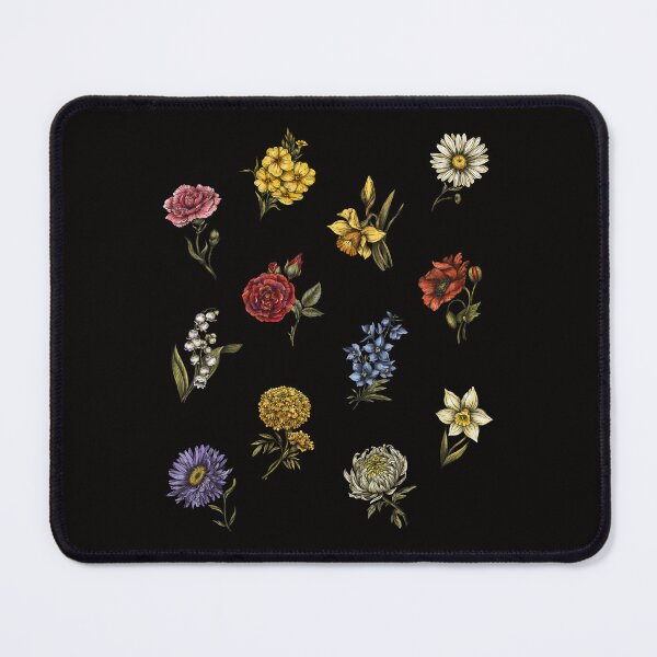 Item preview, 12 Birth Month Flowers designed and sold by patternjp.