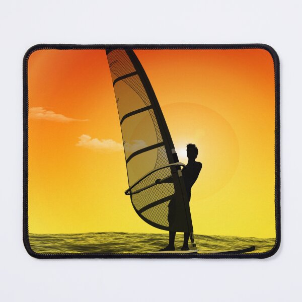 Item preview, Sailboarding,Sailboard,Surfer,Surfing poster, wall art, art, ocean, sea, blue,nature, water, wave, waves designed and sold by eyesight4vision.