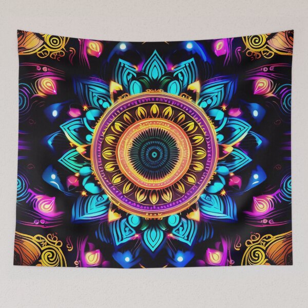 Item preview, Abstract Indian Mandala Pattern designed and sold by TheArtOfPat.