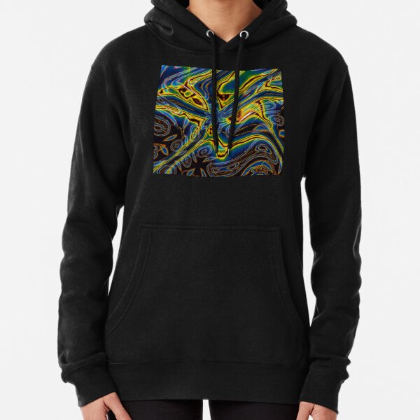 Iridescent Stars 6 Pullover Hoodie