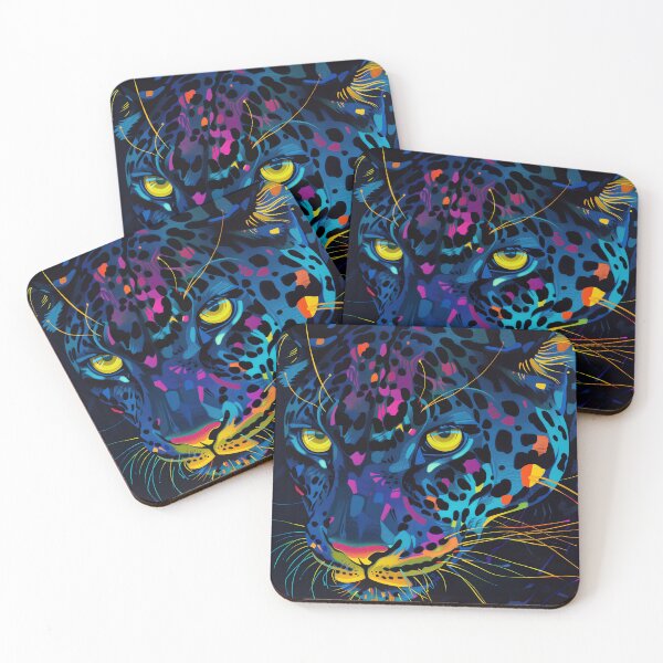 Item preview, Neon Leopard designed and sold by AM-Fine-Designs.