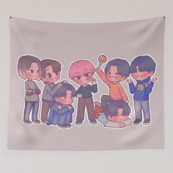 Item preview, Chibi Enhypen Ot7 designed and sold by Dhanyelaaa.