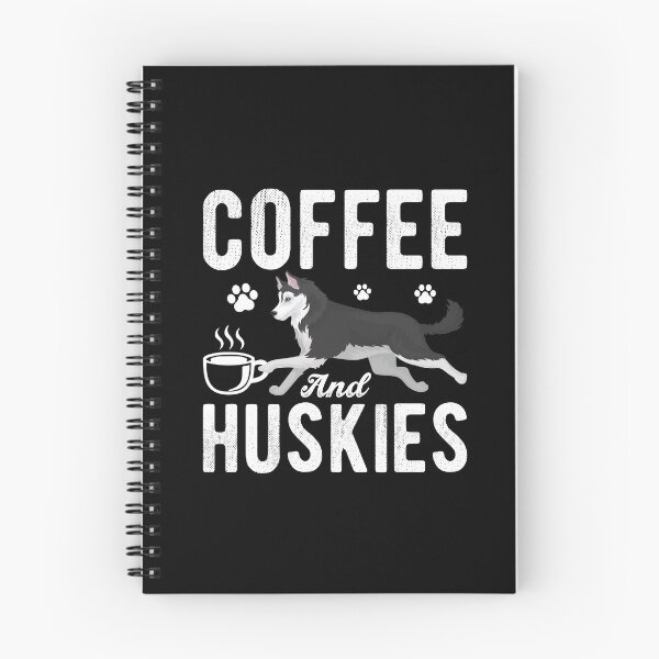 Item preview, Coffee and huskies designed and sold by ThreadBeat.