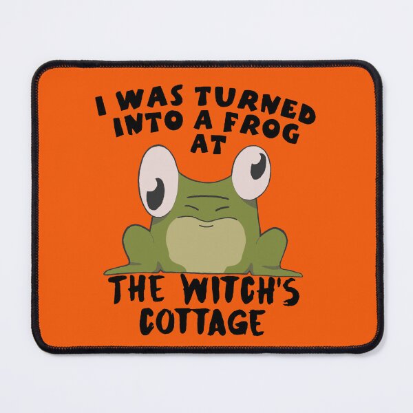 Item preview, I Was Turned Into a Frog at the Witch’s Cottage designed and sold by SoggyCheeseFry.