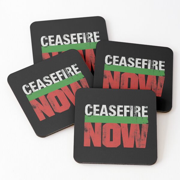 Item preview, Powerful Ceasefire Now Advocacy Graphic designed and sold by Retro Travel Design.
