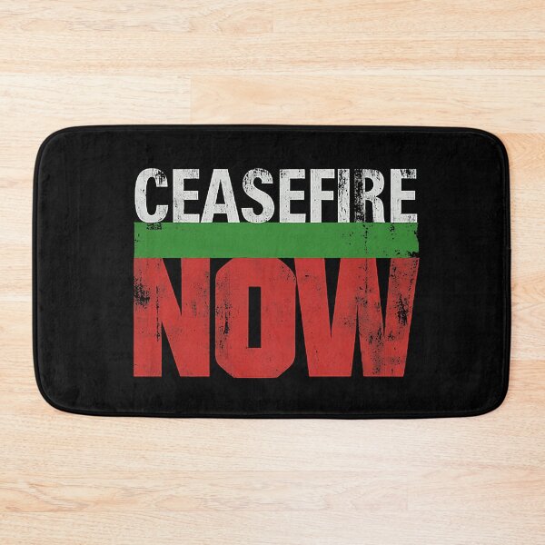 Item preview, Powerful Ceasefire Now Advocacy Graphic designed and sold by Retro Travel Design.