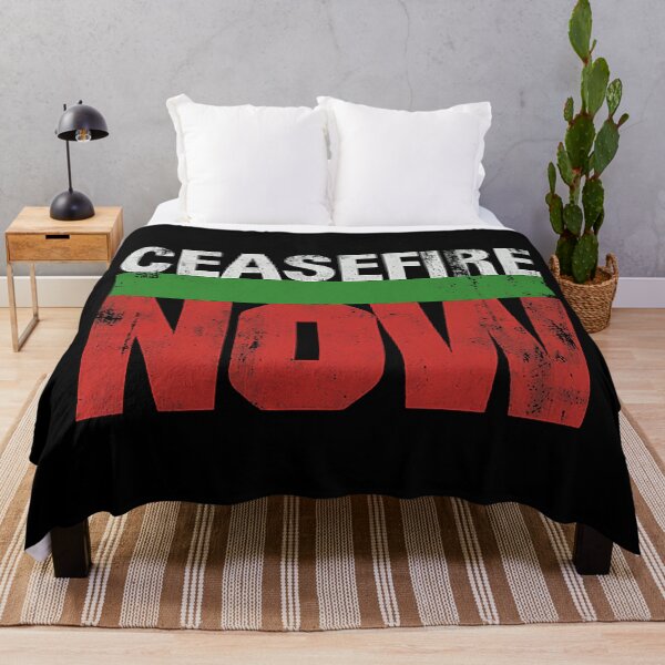 Item preview, Powerful Ceasefire Now Advocacy Graphic designed and sold by Retro Travel Design.