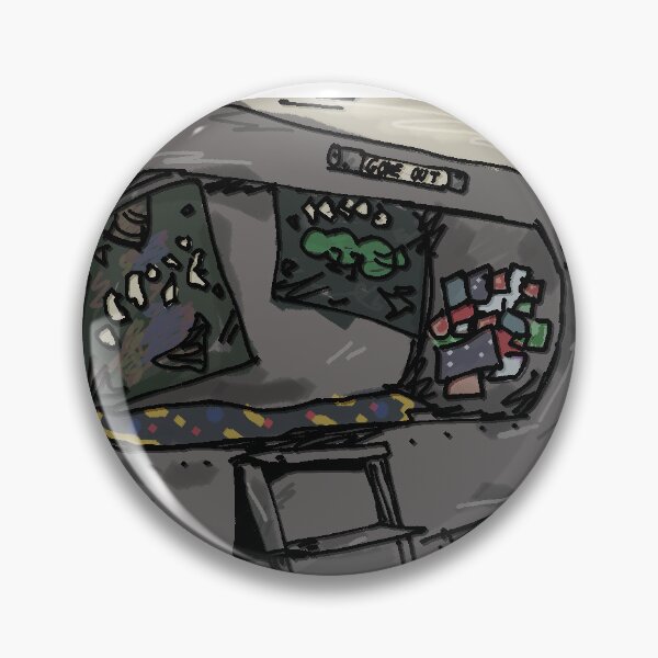 Item preview, Red Dwarf S1-S2 Bunk rooms illustration  designed and sold by thekittyburger.