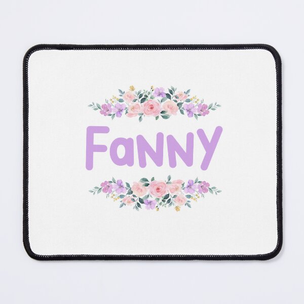 Item preview, Purple Flower Fanny Name Label designed and sold by NormadWorld.