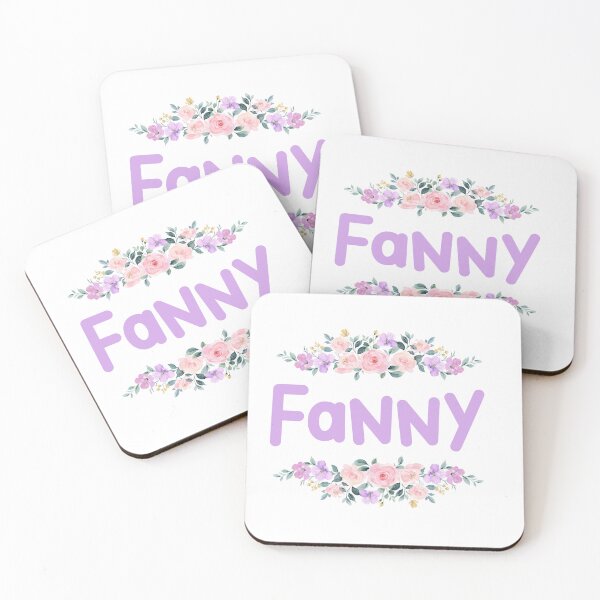 Item preview, Purple Flower Fanny Name Label designed and sold by NormadWorld.