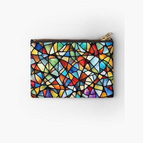 Item preview, Abstract Colorful Stained Glass Pattern designed and sold by calibrit.