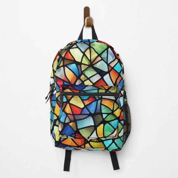 Item preview, Abstract Colorful Stained Glass Pattern designed and sold by calibrit.