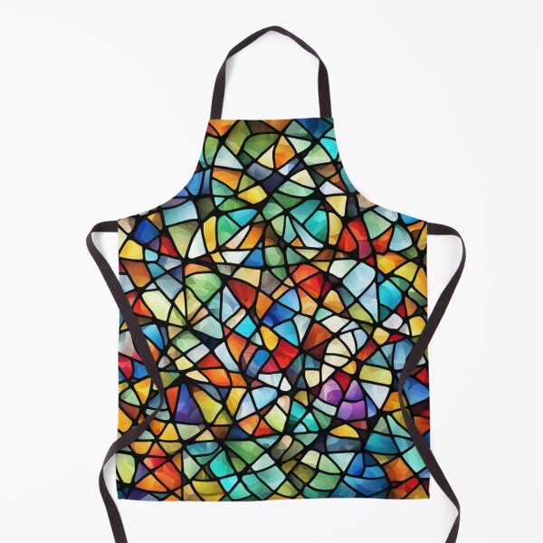 Item preview, Abstract Colorful Stained Glass Pattern designed and sold by calibrit.