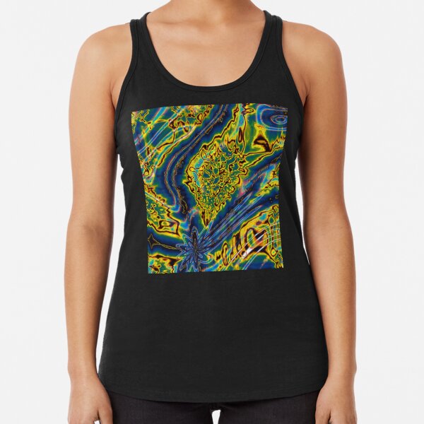 Iridescent Stars 8 Racerback Tank Top