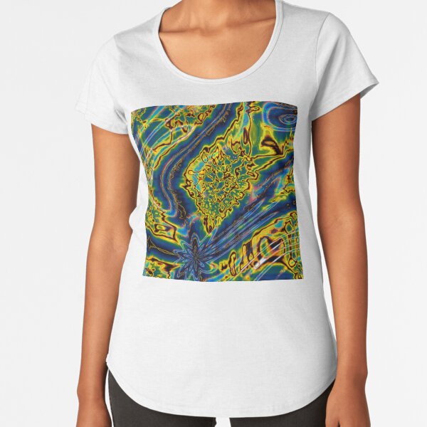 Iridescent Stars 8 Premium Scoop T-Shirt