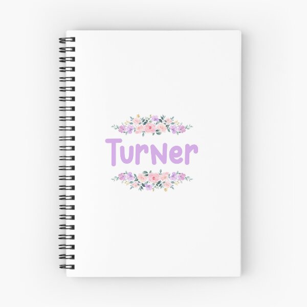 Item preview, Purple Flower Turner Name Label  designed and sold by NormadWorld.