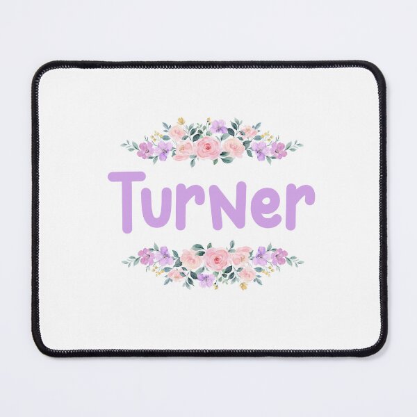 Item preview, Purple Flower Turner Name Label  designed and sold by NormadWorld.