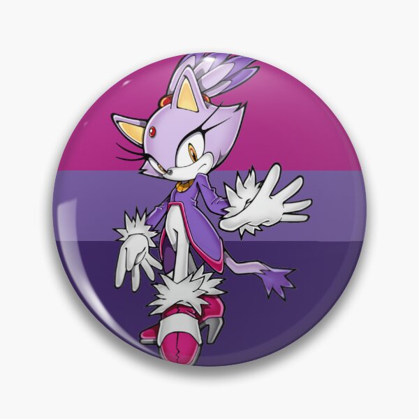 Item preview, Blaze the Cat Bisexual Flag designed and sold by thekittyburger.