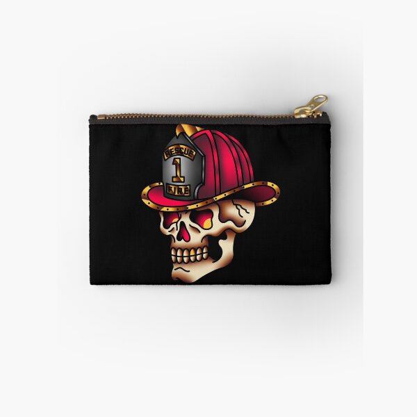 Item preview, Salty-Dog American Traditional Firefighter Skull 2023 designed and sold by salty-dog.