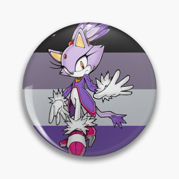 Item preview, Blaze the Cat Asexual Flag designed and sold by thekittyburger.
