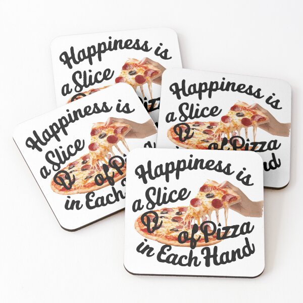 Item preview, Double Happiness Comfy & Classic 100% cotton T-shirt For Pizza Lovers designed and sold by Galadaan.