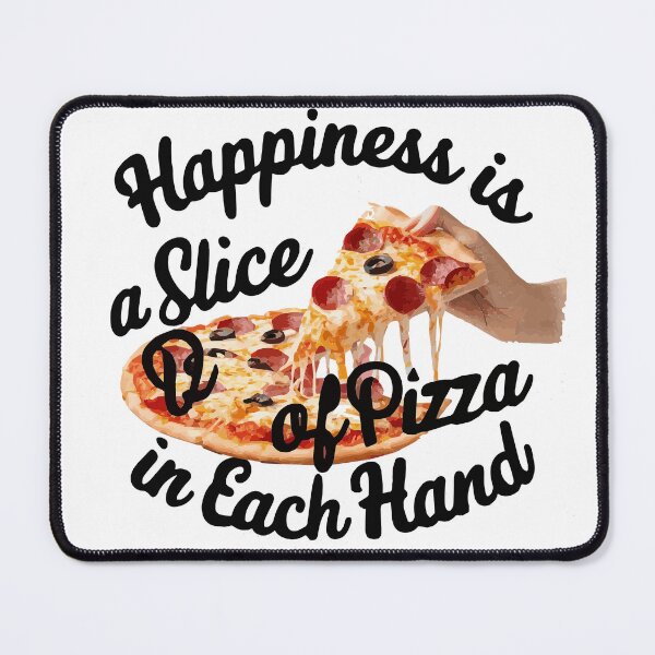 Item preview, Double Happiness Comfy & Classic 100% cotton T-shirt For Pizza Lovers designed and sold by Galadaan.