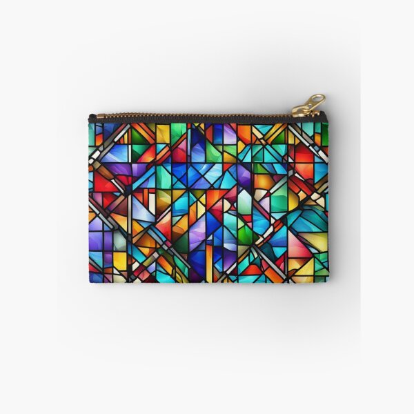 Item preview, Abstract Colorful Stained Glass Pattern designed and sold by calibrit.
