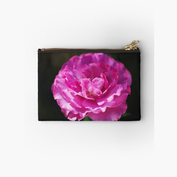 Item preview, Bright Pink Rose On Black designed and sold by Joy Watson - Natural Light Photography .