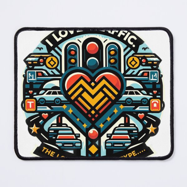 Item preview, I Love Traffic, The Loyal Customer Type designed and sold by Emoji Emblems.