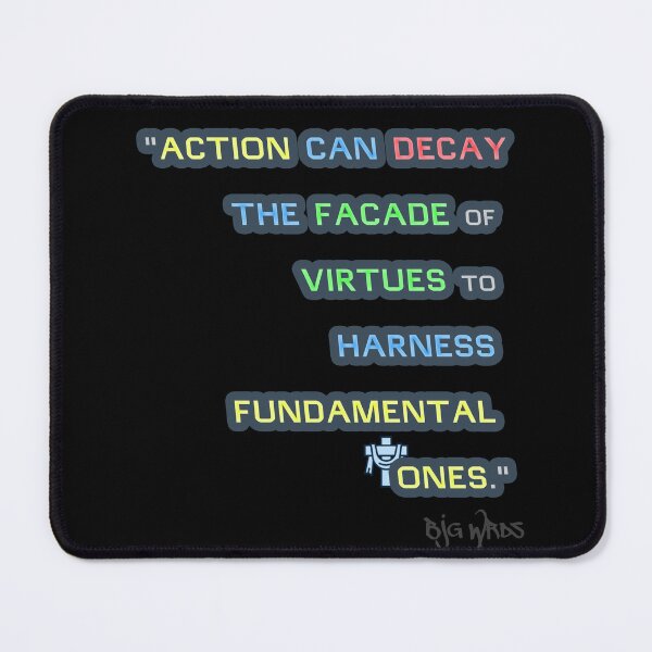 Item preview, "ACTION..." Quote 03/22/2024 designed and sold by BJGWRDS.