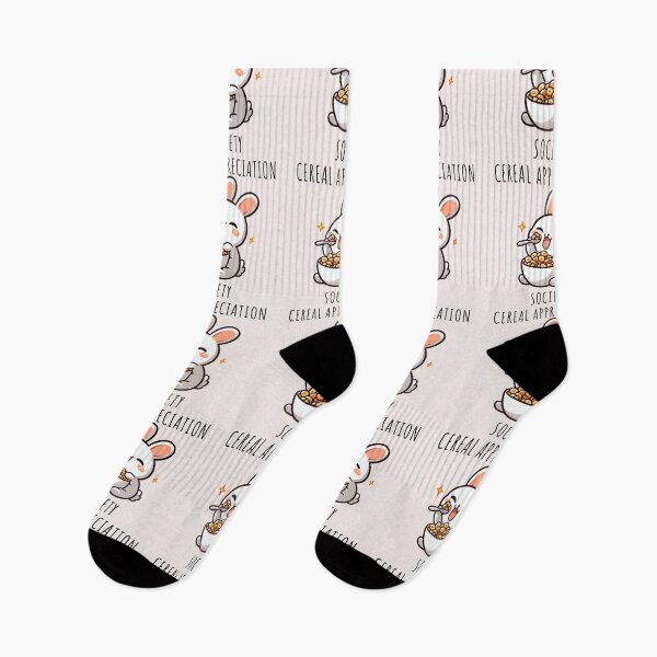 Item preview, Bunny Eating Cereal designed and sold by LemuellTrends.