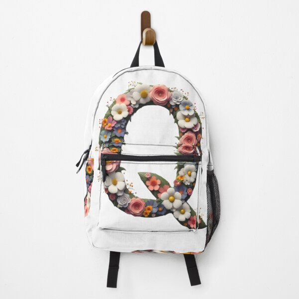Item preview, Letter “Q” containing flowers designed and sold by yeekazar.